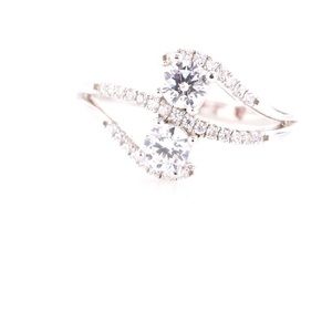 Monarch 'Inspire Me' Cara Mia Simulated Diamond Ring